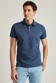 Men’s Regular-fit Cotton Pique Polo Shirt